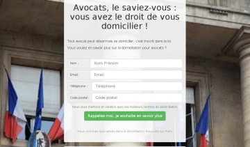 domiciliation avocat