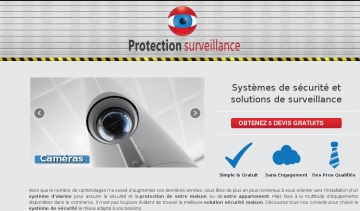 Site internet de Protection Surveillance