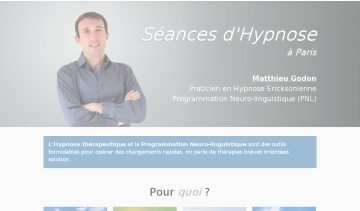 Matthieu Godon - Hypno-praticien certifié