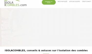 Isolation des combles avec Isolacombles.com