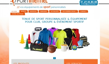 Sportimentiel Equipement, équipement sportif personnalisable