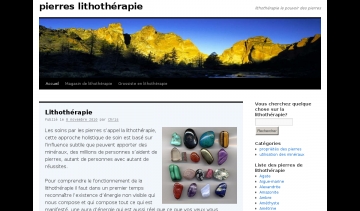 blog de lithotherapie