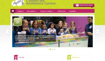 Expert de l'animation de cuisine