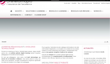 Onlineformation - Solution globale e-learning