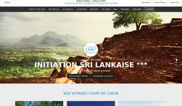 Austral lagons, voyages sur mesure