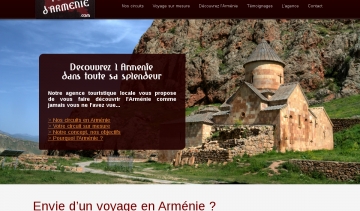 paysage armenie monastere