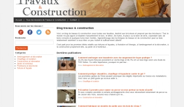 Blog travaux