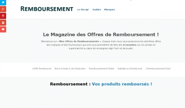 Offres de Remboursement