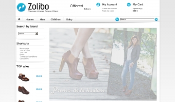 Zolibo, boutique de chaussures en ligne