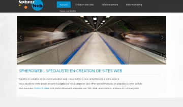 Spheroweb, Créateur de site web