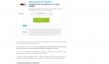 assurance jeune conducteur