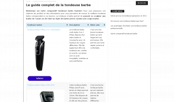 Tondeuse Barbe, guide complet des tondeuses à barbe pour hommes