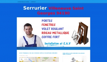 La serrurerie Villeneuve-Saint-georges.