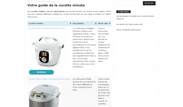 Cocotte-minute: pour une cuisine encore plus rapide et plus amusante