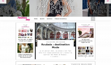 Fashion Bay, magazine web exclusivement dédié à la mode et au luxe