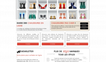 Mes Chaussures, Guide des chaussures en ligne