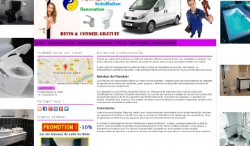 Plombier Bures sur Yvette, entreprise de prestations en plomberie