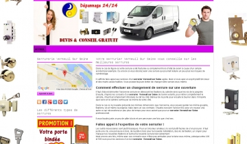 Serrurier Verneuil sur Seine, agence spécialisée en serrurerie à Verneuil-sur-Seine 