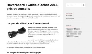Hoverboard, guide d'achat et prix 2016 des Hoverboards