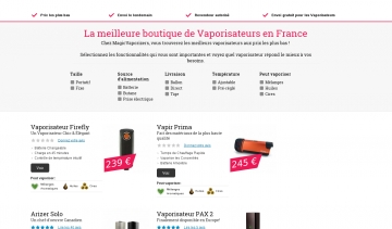 Un vaporisateur de Magicvaporizers