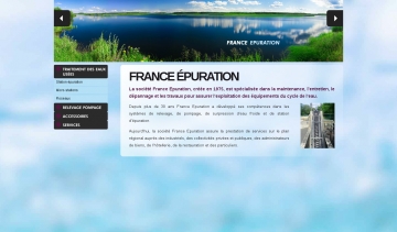France Epuration, votre professionnel du traitement et de la gestion du cycle de l'eau.