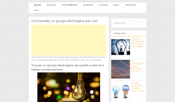 Groupe électrogène pas cher, guide d'achat du groupe électrogène