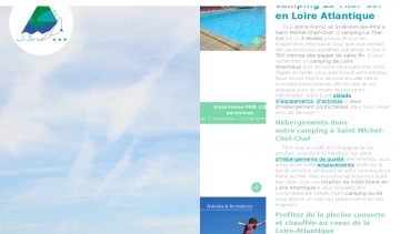 Camping Le Thar Cor, complexe de camping en Loire Atlantique