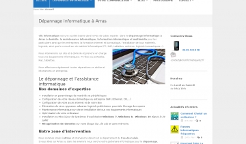 Clic-Informatique, dépannage informatique à domicile