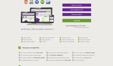 Créer un site de petites annonces avec Script PAG