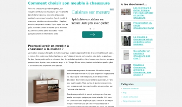 Meuble à chaussure, comment choisir son meuble efficacement