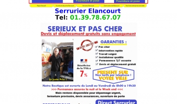 Serrurier Elancourt, service de dépannage à domicile