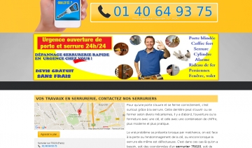 Experts serruriers disponibles dans le 75020 à Paris