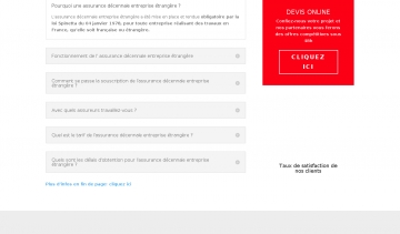 Assurance décennale entreprise étrangère, devis en ligne