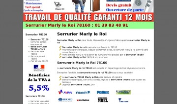 Serruriers Marly-le-Roi, les meilleurs artisans serruriers à votre service.