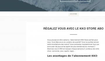 L'abonnement KKO Store, votre meilleure offre de divertissement.