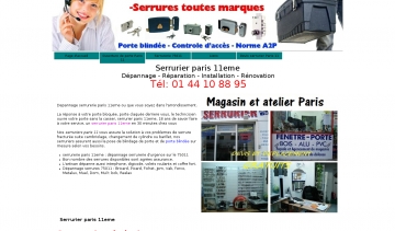 Serrurier Paris, agences de serrurerie à Paris