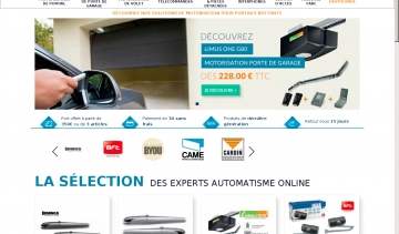 Kits de motorisation de portes et de volets chez Automatisme Online