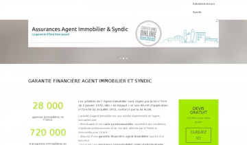 Garantie Financière Agent Immobilier, portail de devis en ligne 