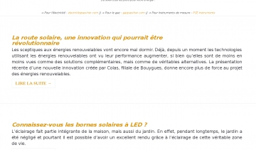 Journées du Solaire, blog d'informations sur les avancées du solaire