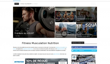 Fitness Musculation Nutrition, portail d'information sur le bien-être