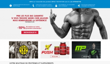 Protéinesfit.com, votre meilleure boutique pour la musculation.