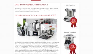 Robot Cuiseur, guide d'achat et conseils d'utilisation