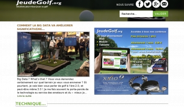 Magazine et test de matériel de golf