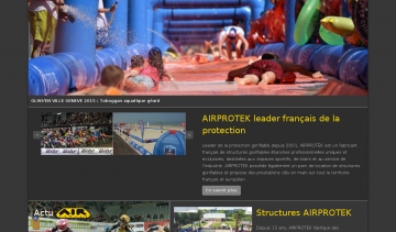 Airprotek, fabrication, vente et location de structures gonflables