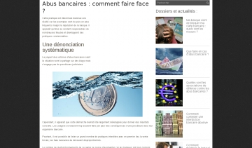 Lutter contre les abus bancaires