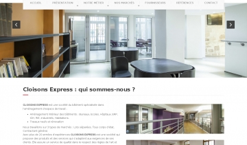 Cloisons Express, entreprise de cloisons d'intérieur