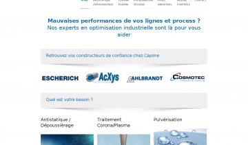 CAPIME, entreprise spécialisée en optimisation industrielle