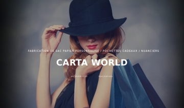 Carta World, votre meilleure option pour la réalisation de sacs personnalisés.