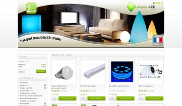 Lampe Led, vente en ligne de lampes économiques