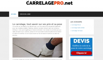 Carrelage Pro, guide sur le prix et la pose des carreaux